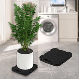 Maxbell Furniture Dolly Moving Non Slip Lifter with Wheels for Fridge Appliances Bed black