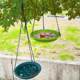 Maxbell Hanging Bird Feeder Sturdy Birds Water Station for Bird Watcher Outside Lawn Light Green