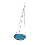 Maxbell Hanging Bird Feeder Sturdy Birds Water Station for Bird Watcher Outside Lawn Deep Blue
