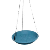 Maxbell Hanging Bird Feeder Sturdy Birds Water Station for Bird Watcher Outside Lawn Deep Blue