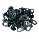 Maxbell Greenhouse Hooks Decorative Fixing Clamps for Garden Household Flower Basket 50pcs
