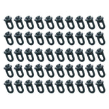 Maxbell Greenhouse Hooks Decorative Fixing Clamps for Garden Household Flower Basket 50pcs