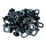 Maxbell Greenhouse Hooks Decorative Fixing Clamps for Garden Household Flower Basket 50pcs