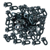Maxbell Greenhouse Hooks Decorative Fixing Clamps for Garden Household Flower Basket 100pcs