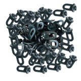 Maxbell Greenhouse Hooks Decorative Fixing Clamps for Garden Household Flower Basket 100pcs