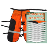 Chainsaw Chaps Apron Wrap Protective Gear Logging Worker Forestry 9+2 Layers L