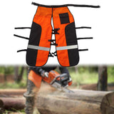 Chainsaw Chaps Apron Wrap Protective Gear Logging Worker Forestry 9+2 Layers L