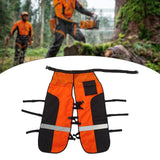 Chainsaw Chaps Apron Wrap Protective Gear Logging Worker Forestry 9+2 Layers L