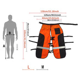 Chainsaw Chaps Apron Wrap Protective Gear Logging Worker Forestry 9+2 Layers L