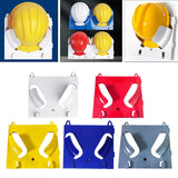 Maxbell Hard Hat Rack Sturdy Space Saving Hat Helmet Holder for Living Room Workshop White