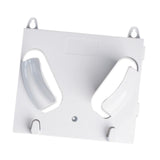 Maxbell Hard Hat Rack Sturdy Space Saving Hat Helmet Holder for Living Room Workshop White