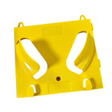 Maxbell Hard Hat Rack Sturdy Space Saving Hat Helmet Holder for Living Room Workshop Yellow