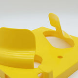 Maxbell Hard Hat Rack Sturdy Space Saving Hat Helmet Holder for Living Room Workshop Yellow