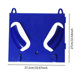 Maxbell Hard Hat Rack Sturdy Space Saving Hat Helmet Holder for Living Room Workshop Blue