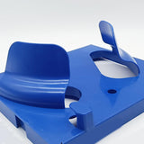 Maxbell Hard Hat Rack Sturdy Space Saving Hat Helmet Holder for Living Room Workshop Blue