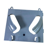 Maxbell Hard Hat Rack Sturdy Space Saving Hat Helmet Holder for Living Room Workshop Gray