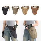 Maxbell Tool Belt Wear Resistant Portable Tool Pouch for Electrician Gardener Farmer Black