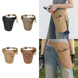 Maxbell Tool Belt Wear Resistant Portable Tool Pouch for Electrician Gardener Farmer Black