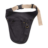 Maxbell Tool Belt Wear Resistant Portable Tool Pouch for Electrician Gardener Farmer Black