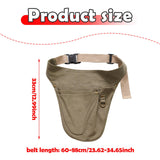 Maxbell Tool Belt Wear Resistant Portable Tool Pouch for Electrician Gardener Farmer Green