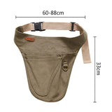 Maxbell Tool Belt Wear Resistant Portable Tool Pouch for Electrician Gardener Farmer Green