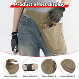 Maxbell Tool Belt Wear Resistant Portable Tool Pouch for Electrician Gardener Farmer Green