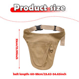 Maxbell Tool Belt Wear Resistant Portable Tool Pouch for Electrician Gardener Farmer Khaki