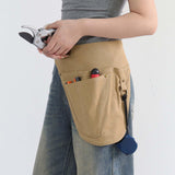 Maxbell Tool Belt Wear Resistant Portable Tool Pouch for Electrician Gardener Farmer Khaki