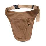 Maxbell Tool Belt Wear Resistant Portable Tool Pouch for Electrician Gardener Farmer Camel