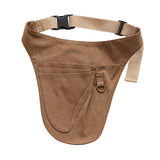 Maxbell Tool Belt Wear Resistant Portable Tool Pouch for Electrician Gardener Farmer Camel