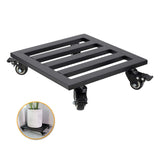 Maxbell Pot Caddy with Lockable Casters Plant Pot Mover for Garden Living Room Patio 30cm
