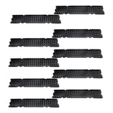 Maxbell Cat Scat Mat Portable Flexible Thorn Pad for Sofa Vegetable Field Flower Bed 10PCS