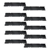 Maxbell Cat Scat Mat Portable Flexible Thorn Pad for Sofa Vegetable Field Flower Bed 10PCS