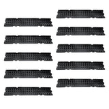 Maxbell Cat Scat Mat Portable Flexible Thorn Pad for Sofa Vegetable Field Flower Bed 10PCS