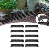 Maxbell Cat Scat Mat Portable Flexible Thorn Pad for Sofa Vegetable Field Flower Bed 10PCS