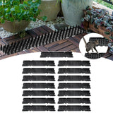 Maxbell Cat Scat Mat Portable Flexible Thorn Pad for Sofa Vegetable Field Flower Bed 15PCS