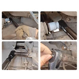 Maxbell 1/2 Offset Extension Wrench Flexible Extension Bar for Handyman Garage Tight