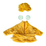 Maxbell Goose Outfit Art Funny Goose Statue Clothes Bathrobe for Yard Garden Balcony