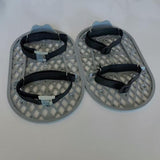 Maxbell Concrete Finishing Shoes Lightweight Practical Professional for Floor Ground Metal buckle