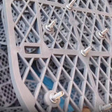 Maxbell Concrete Finishing Shoes Lightweight Practical Professional for Floor Ground PP buckle spikes