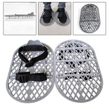 Maxbell Concrete Finishing Shoes Lightweight Practical Professional for Floor Ground PP buckle spikes