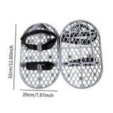 Maxbell Concrete Finishing Shoes Lightweight Practical Professional for Floor Ground Metal buckle spike