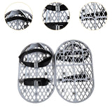 Maxbell Concrete Finishing Shoes Lightweight Practical Professional for Floor Ground Metal buckle spike