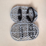 Maxbell Concrete Finishing Shoes Lightweight Practical Professional for Floor Ground Metal buckle spike