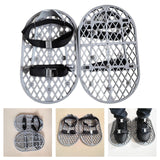 Maxbell Concrete Finishing Shoes Lightweight Practical Professional for Floor Ground Metal buckle spike