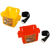 Maxbell Waist Tool Box Multifunctional with Belt for Carpenter Construction Site Men Yellow