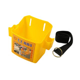Maxbell Waist Tool Box Multifunctional with Belt for Carpenter Construction Site Men Yellow