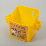 Maxbell Waist Tool Box Multifunctional with Belt for Carpenter Construction Site Men Yellow