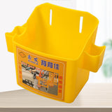 Maxbell Waist Tool Box Multifunctional with Belt for Carpenter Construction Site Men Yellow