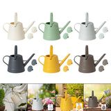 Maxbell 3.8L Watering Can Portable Decorative Comfortable Handle Practical Water Can white